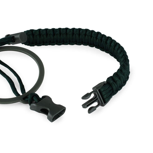 Crossing Paracord Bottle Carrier Strap with Carabiner